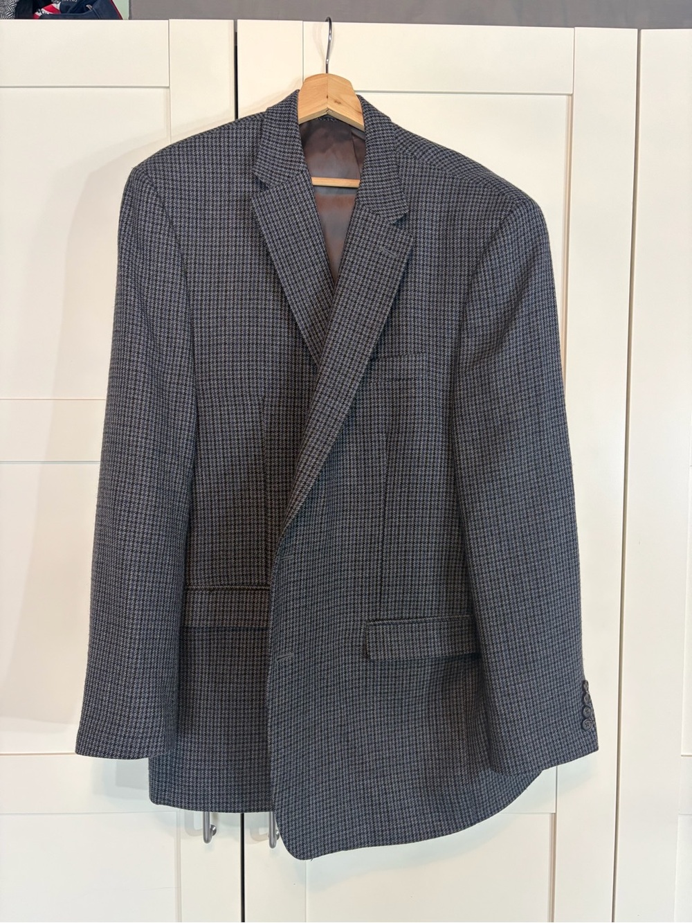 Ralph Lauren Gray Houndstooth Sport Jacket W